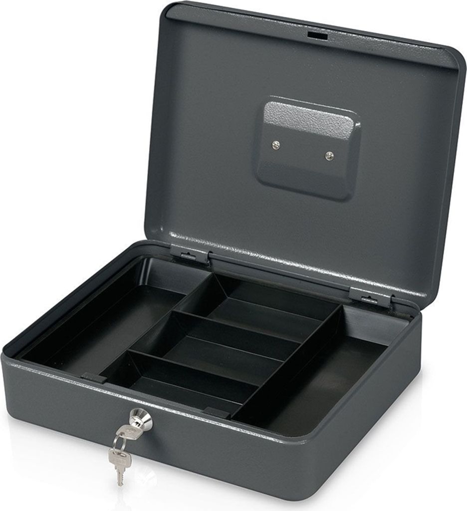 Geldkassette Münzkassette Transportkassette Moneybox für Münzgeld & Geldscheine