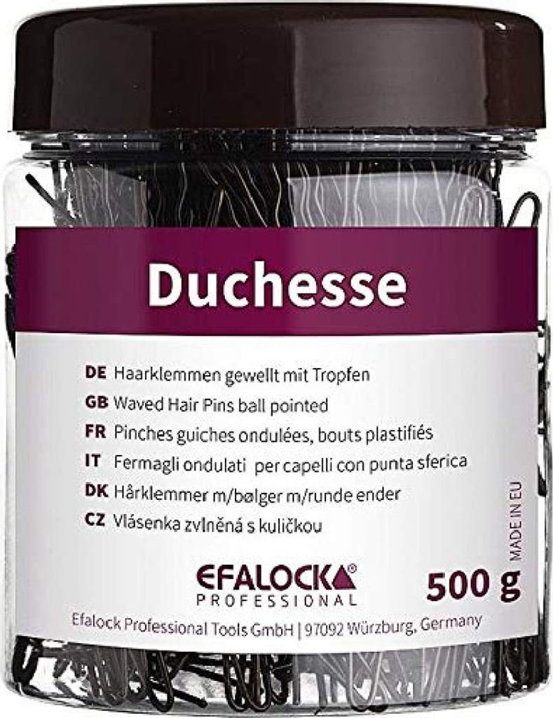 Efalock Haarklemmen Duchesse 50mm schwarz 500g Produktbild 