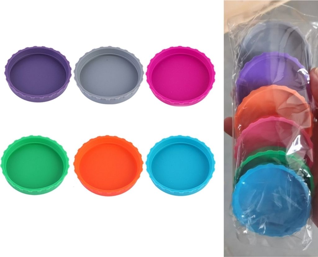4 Stück Silikon-Dosendeckel – Leck- & Staubdicht, Für Getränkedosen, In Verschiedenen Farben