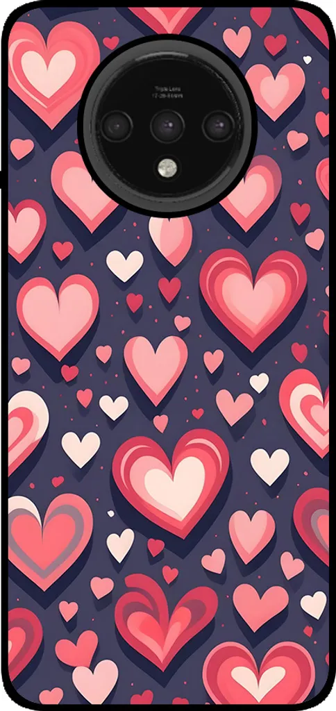 Custodia OnePlus 7T TPU Morbido Smartphonica con Cuore | Protezione 2026