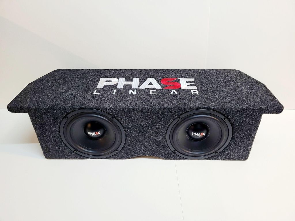 Phase Linear Auto Subwoofer passgenau für BMW F30/31/32/36 Kofferraum inkl Tieftöner