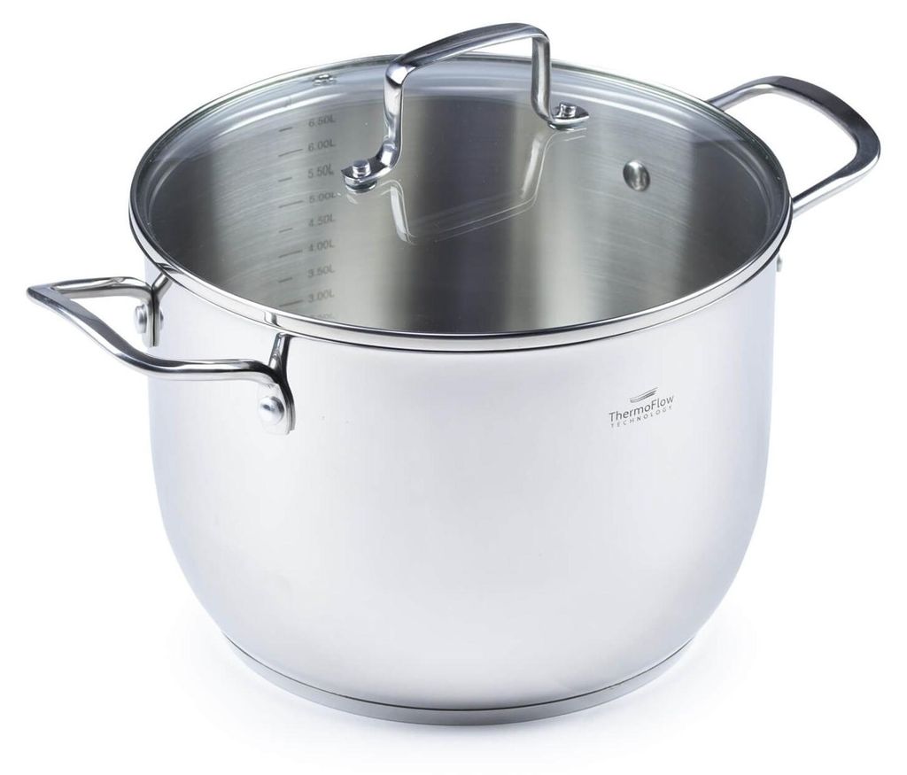 Rosmarino Topf Pour&Cook II mit Glasdeckel – 7 L, 24 cm