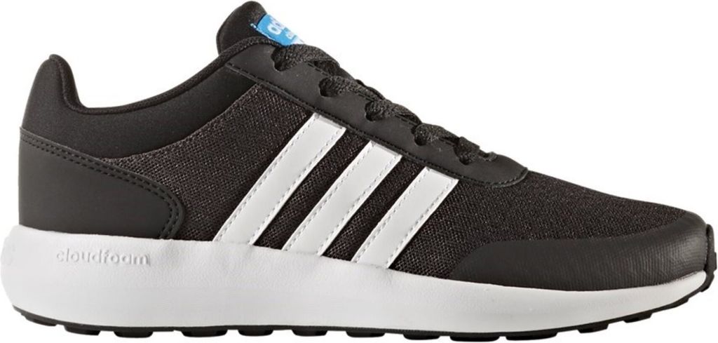 Adidas BC0066 CF RACE Jugend Sportschuhe schwarz r. 36⅔