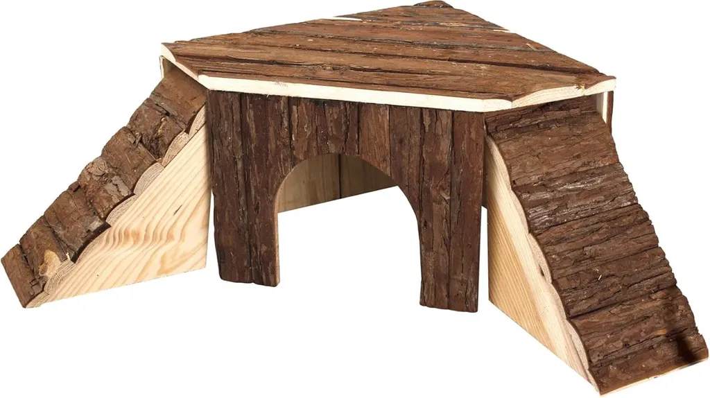 Terrarium en bois pour chenilles Karlie - Abri naturel avec échelles
