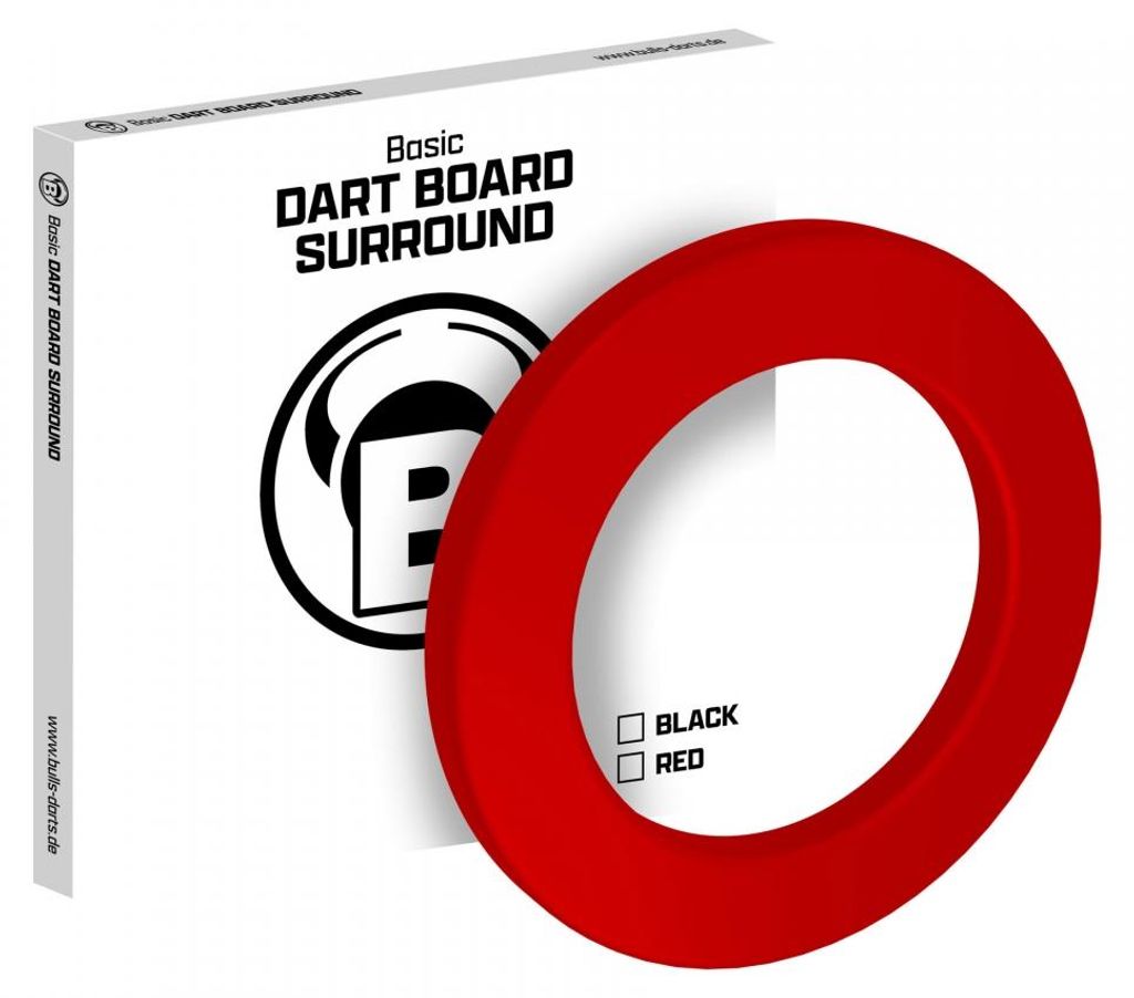 BULL'S Base Board Surround 1tlg. - rot -- 1 Stck