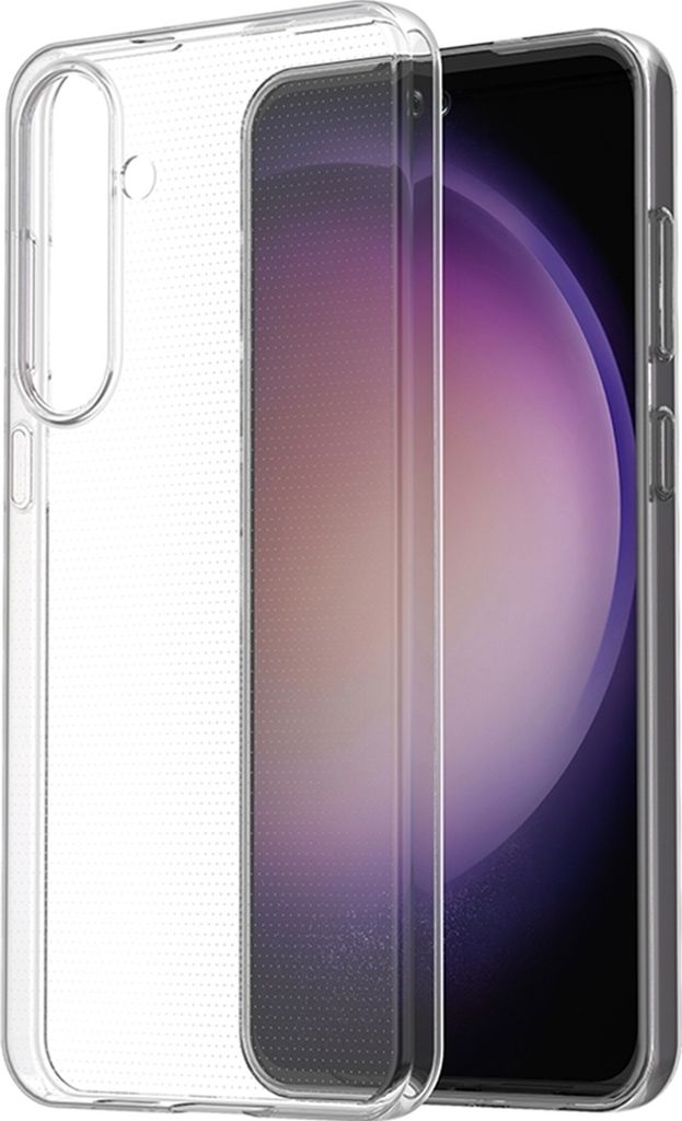 Mobigear Basics Durchsichtig Samsung Galaxy S24 Plus Hülle Flexibles TPU Backcover - Transparent