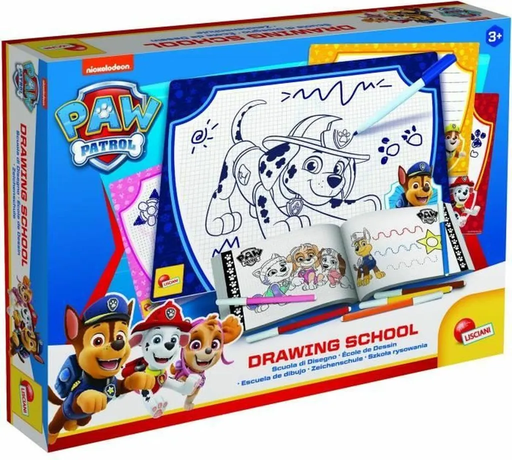 Ardoises magiques et fiches à dessin Paw Patrol par Lisciani Giochi
