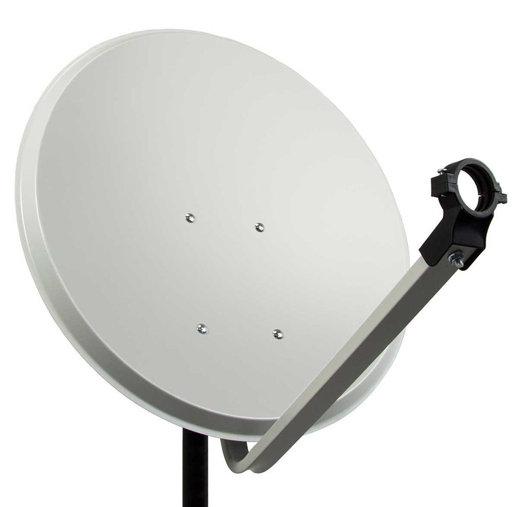 PremiumX PXA80 Satellitenschüssel 80cm Aluminium Hellgrau Produktbild 