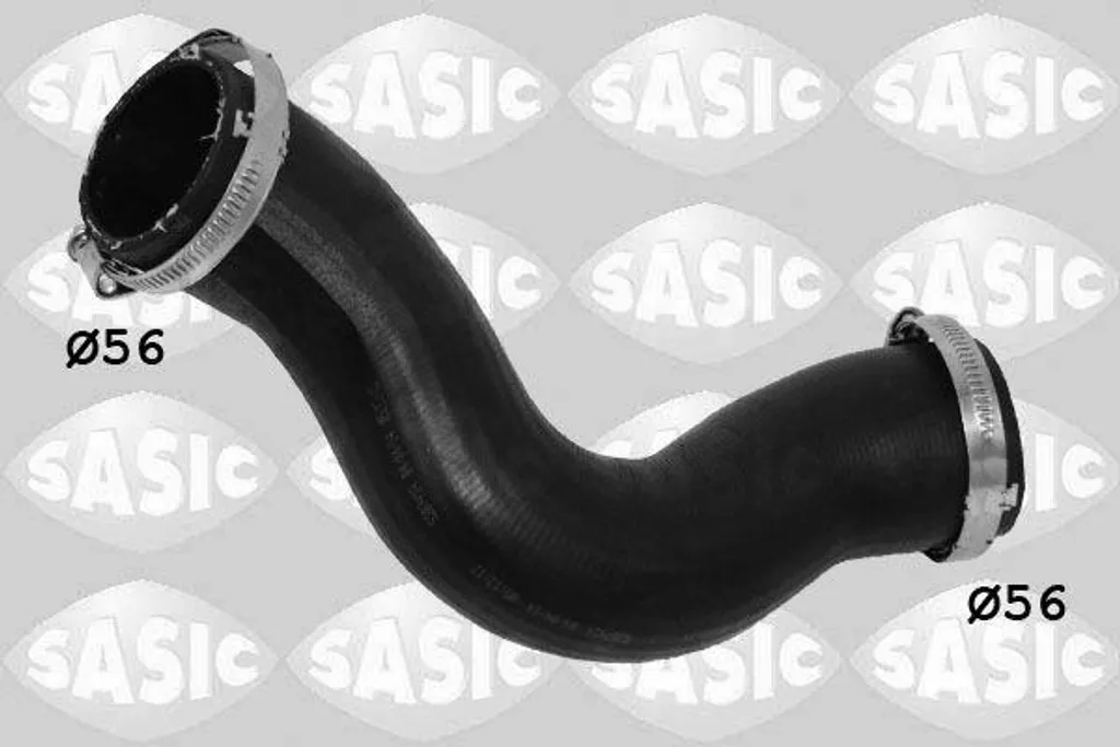 Durite de turbo pour Polo 6R et Fabia - Tuyau d'air SASIC 3336078