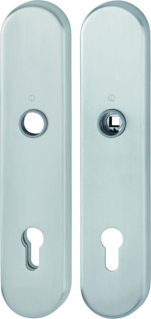 HOPPE Schutz-Langschild,Paar E3331/3310 ES1 (SK2), F69 Edelstahl
