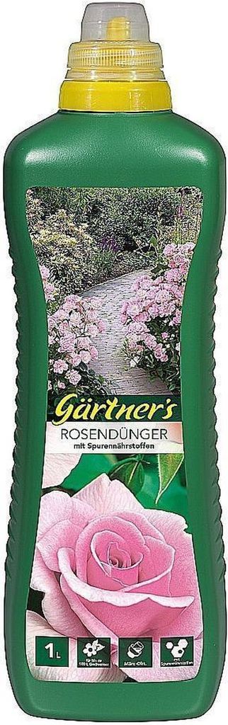 gpi Gärtner ́s Spezialkulturen Rosendünger mit Spurennährstoffen 1 Liter
