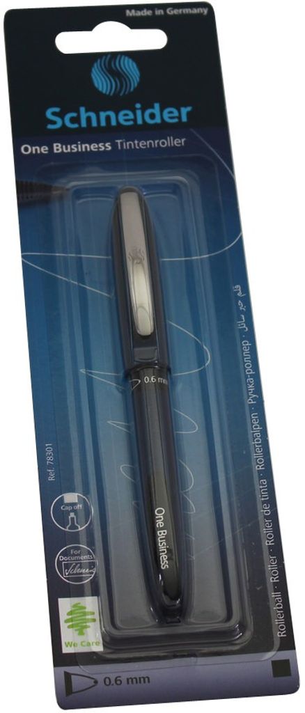 Tintenroller One Hybrid C 05 Konusspitze 0,5 mm blau Blisterkarte