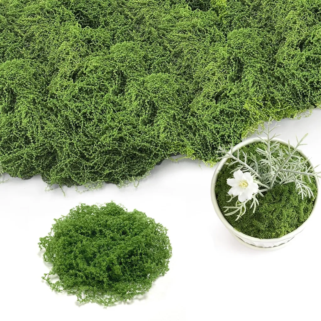 Mousse synthétique vert foncé 200g lavable pour loisirs créatifs