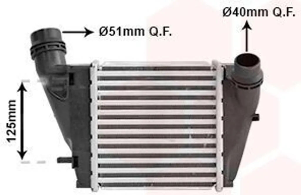 Solution Perte Puissance Turbo : Intercooler Van Wezel pour Twingo II