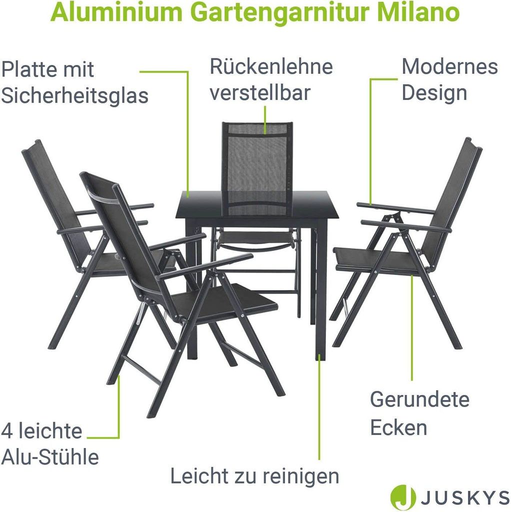 Zahradní sestava nábytku Milano 23716, set se stolem a Obrázek produktu 3