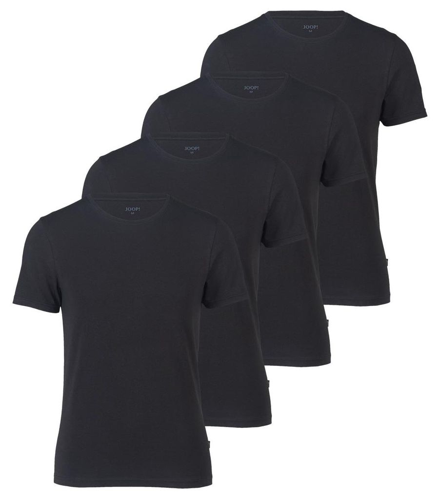 JOOP! 4er Pack Everyday Unterhemd / Shirt Kurzarm Elastisches Material für hohen Komfort, Vielseitiges Basic, Angenehmes Tragegefühl