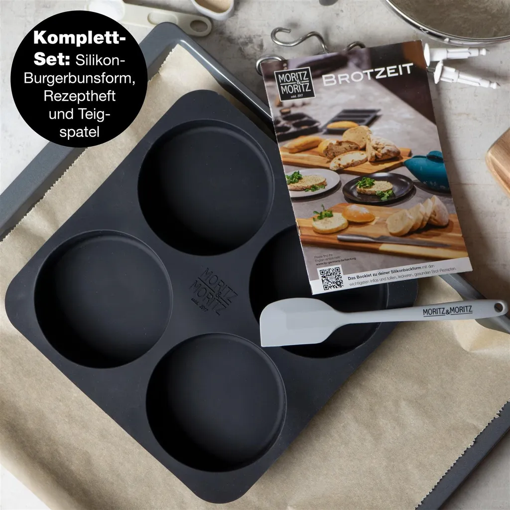 Moritz & Moritz Stampo Hamburger in Silicone | Design e Funzionalità - 2