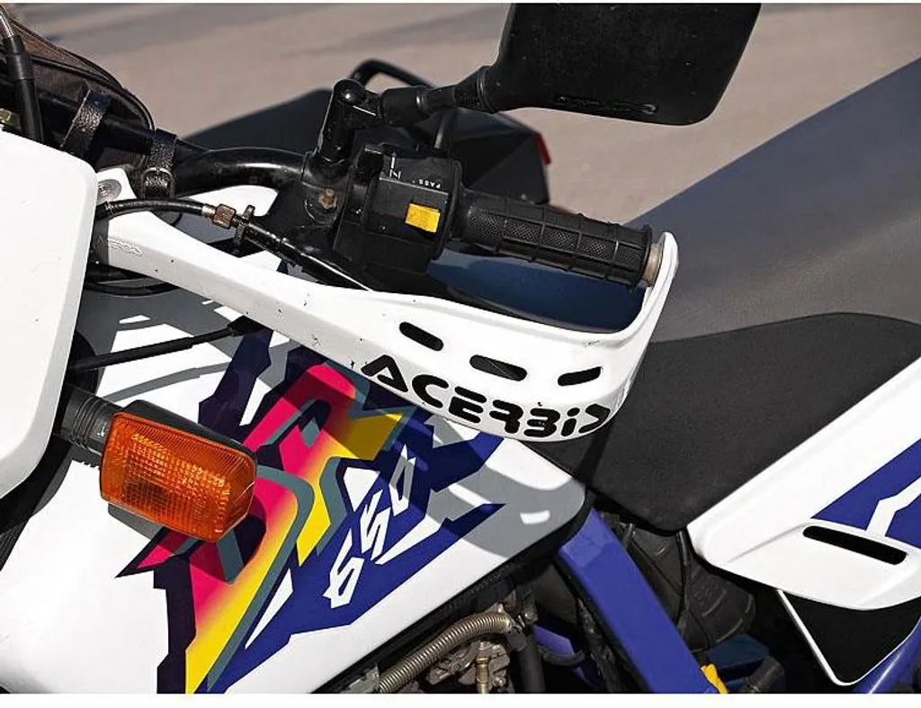 Couvre-balai ACERBIS Rally blanc haute résistance pour pilote enduro - 2
