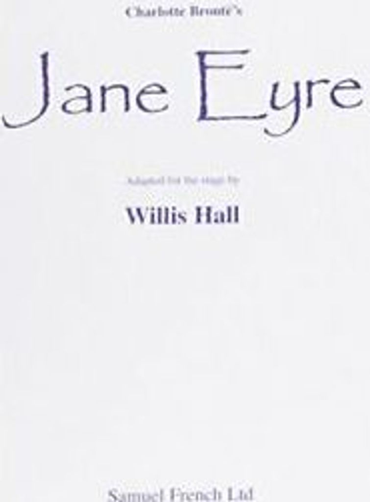 Jane Eyre.by Hall, Willis New .