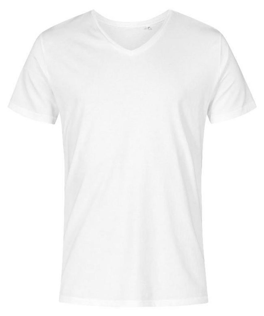 X.O By Promodoro - T-Shirt V-Ausschnitt für Herren LT3548 (M) (Weiß)