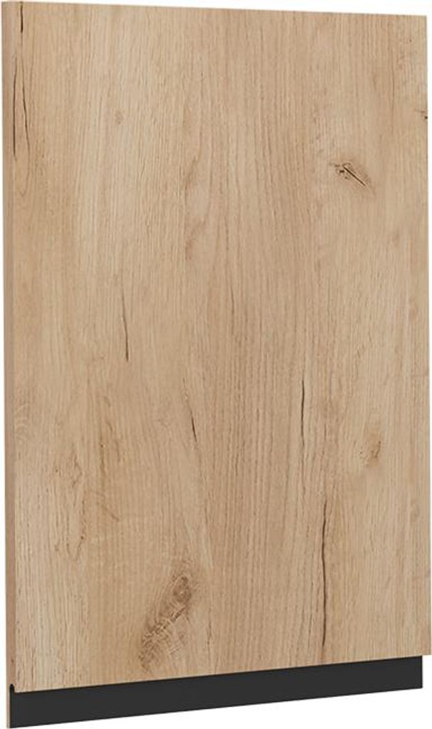 Vicco Küchenfront R-Line, 44.6 x 59 cm Möbelfront für den Hängeschrank, Goldkraft Eiche
