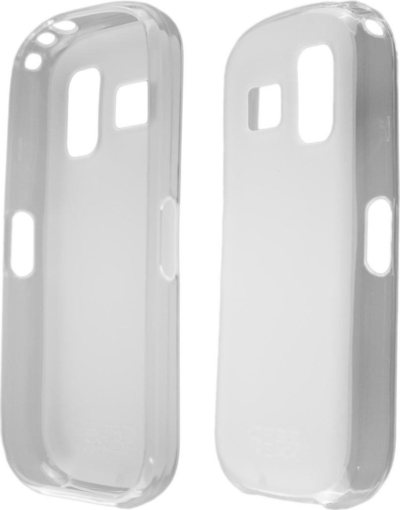 caseroxx Schutz-Hülle TPU-Hülle kompatibel mit Artfone CS182/188, Gummi Handy Tasche weiß-transparent