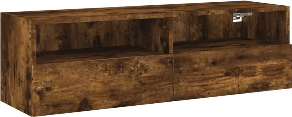 Mobile Porta TV Sospeso 100cm Rovere Fumo | Design Minimalista Salotto