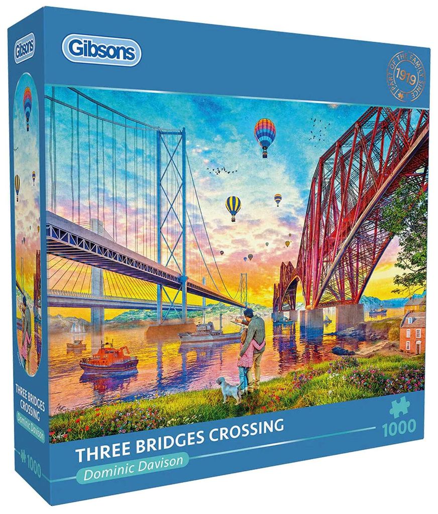Gibsons Three Bridges Crossing, 1000 kusov Obrázok produktu 
