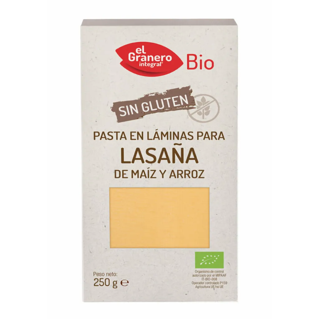 Sfoglia Lasagna Senza Glutine El Granero 250g | Basta Pasta Molle!