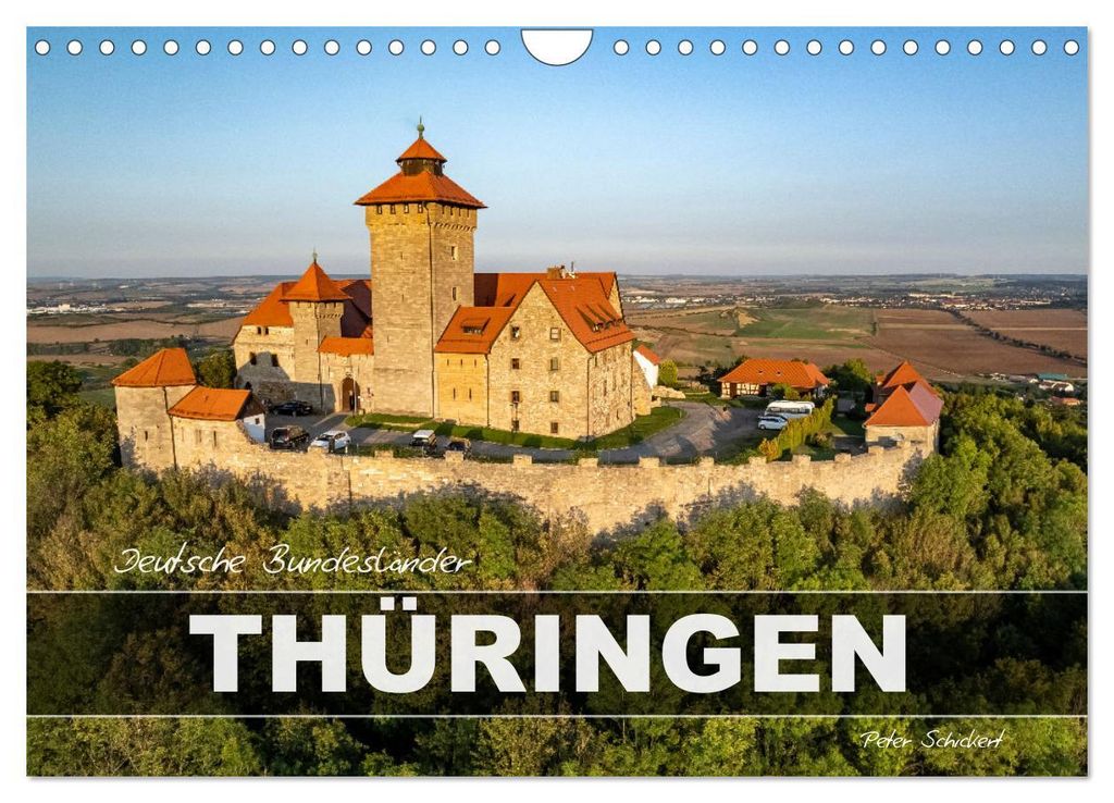 Deutsche Bundesländer - Thüringen (Wandkalender 2027 DIN A4 quer), CALVENDO Monatskalender