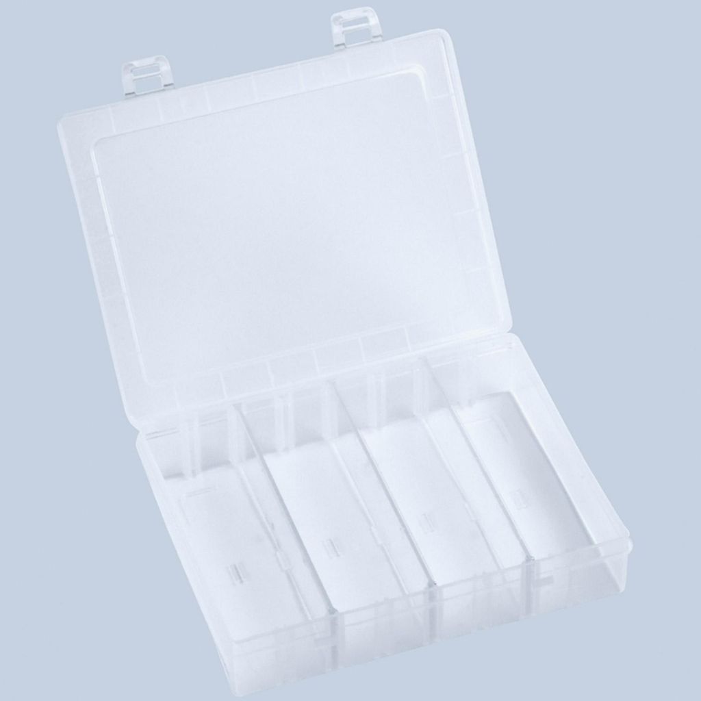 Kleinteilebox Sortimentskasten Magazin Sortierkiste PP Natur mit 3 variabelen Trennstegen Sortierbox Koffer Sammler sortieren Werkstatt Hobby Heimwerk Haushalt Spielzeug Modellbau 200863 015193 4007228606003 Stabilo-Fachmarkt.de