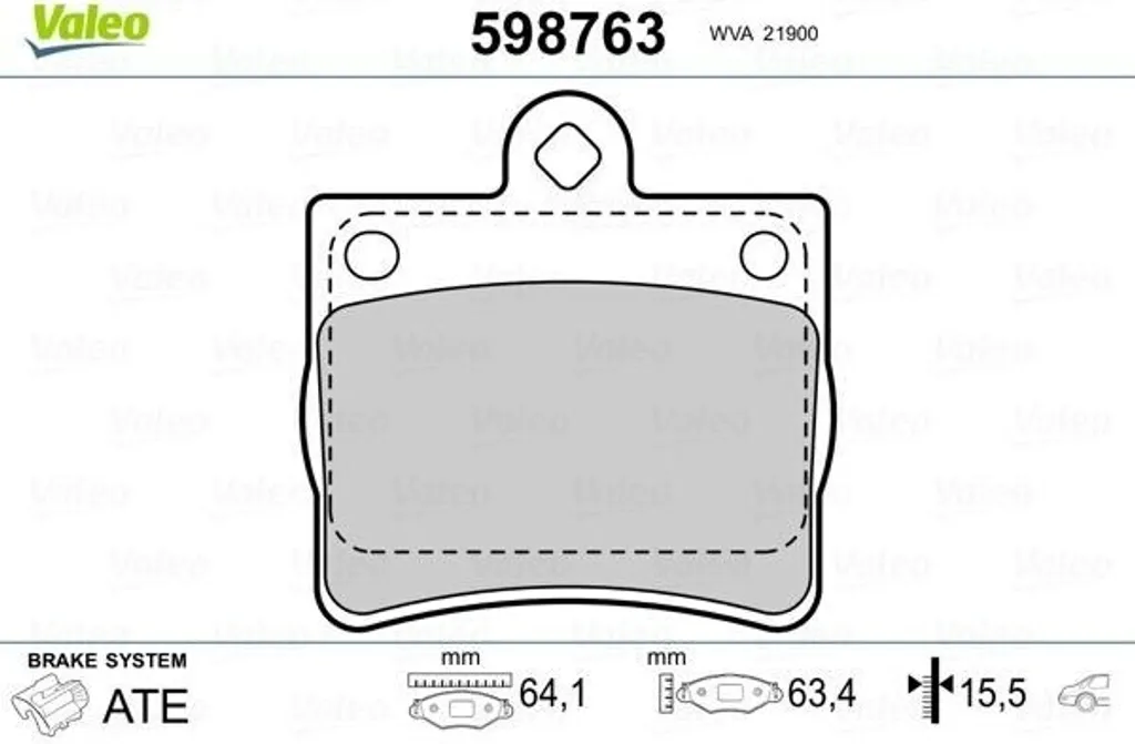 Plaquettes de frein pour Mercedes Classe C et Classe E Coupé C238