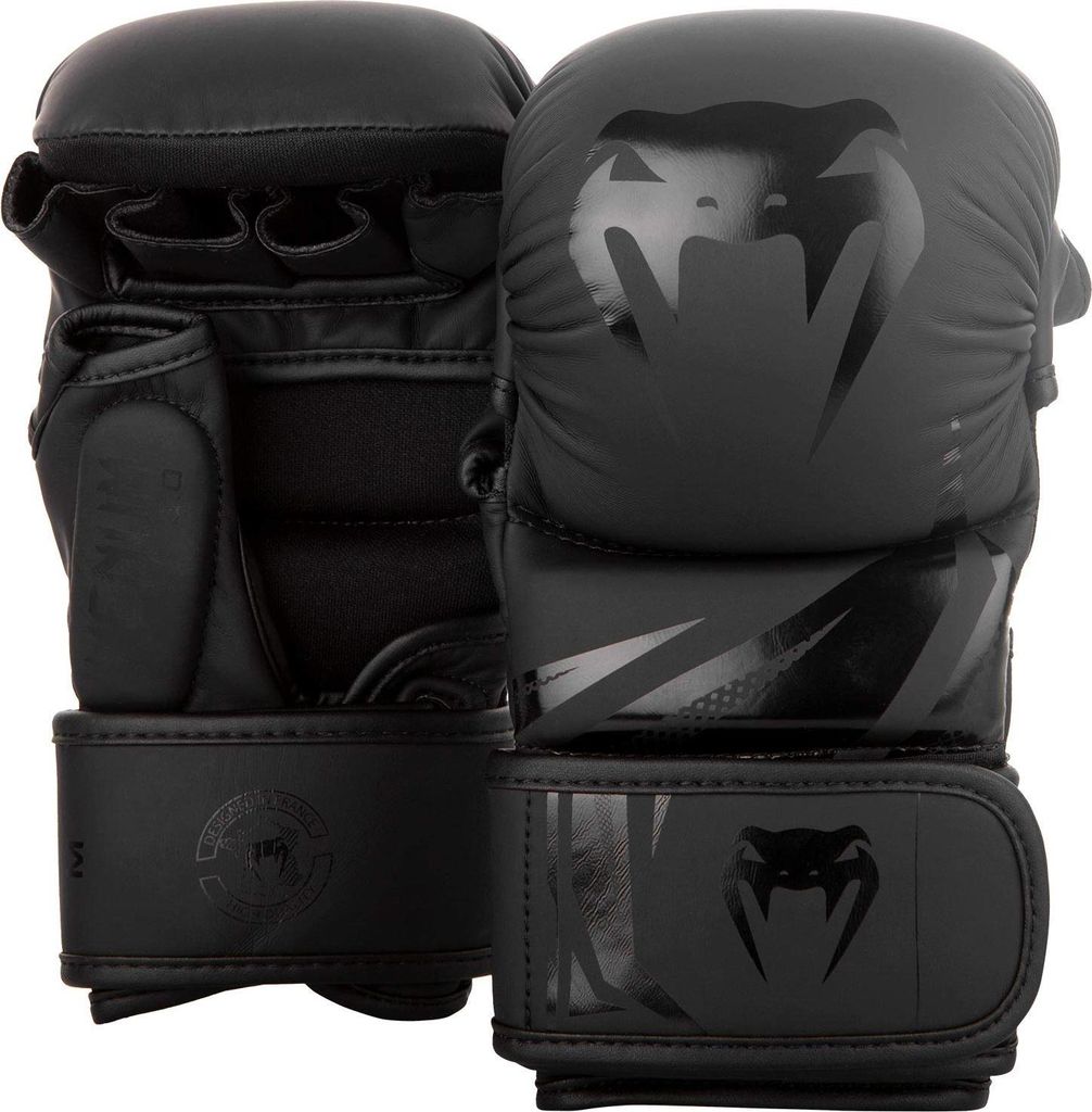 Venum Uni challenger 3.0 Mma Sparring Handschuhe, Schwarz / Schwarz, S EU