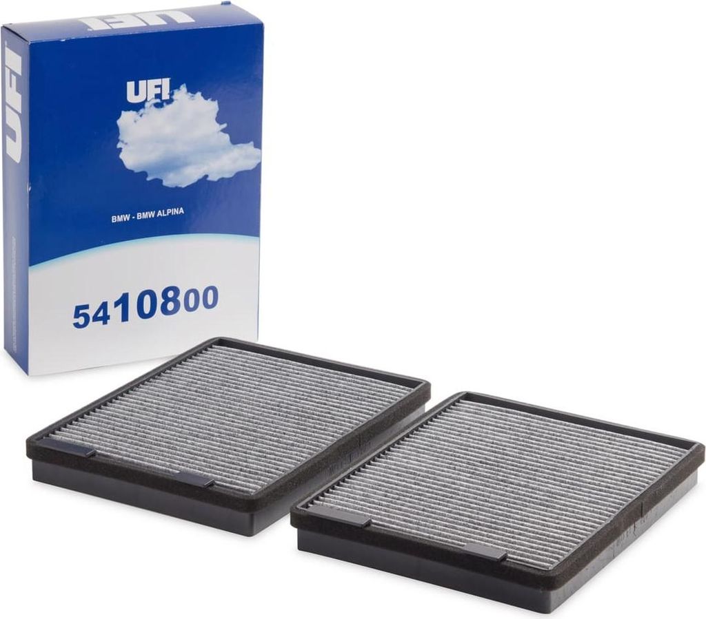 UFI 54.108.00 Innenraumfilter Pollenfilter für BMW 5 Limousine (E39) Aktivkohle