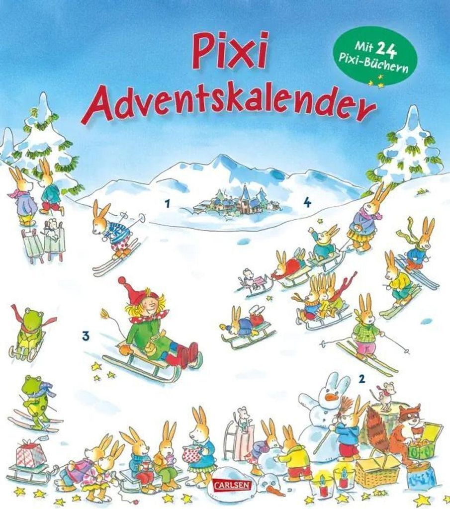 Carlsen Verlag GmbH Pixi Adventskalender als Leporello Sonstige