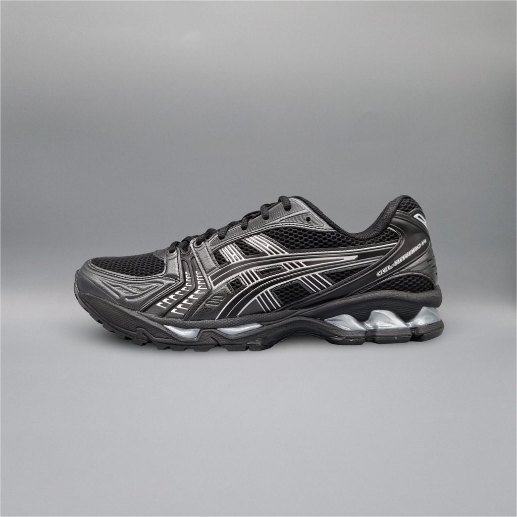 Asics Gel-Kayano 14 Black Pure Silver Herren Sneaker Produktbild 