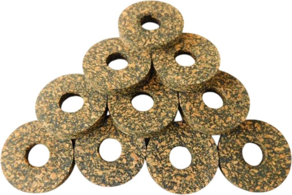 10 Stück Gummikork M8 25 mm x 9 mm x 4 mm