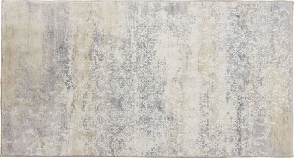 tectake Vintage Designer Teppich Dalia verschiedene Größen rutschfeste Unterfläche
