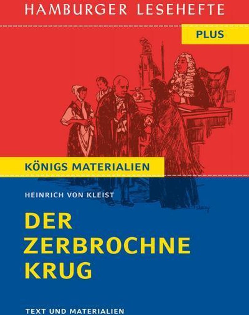Der zerbrochne Krug: Text und Materialien (Hamburger Lesehefte PLUS)
