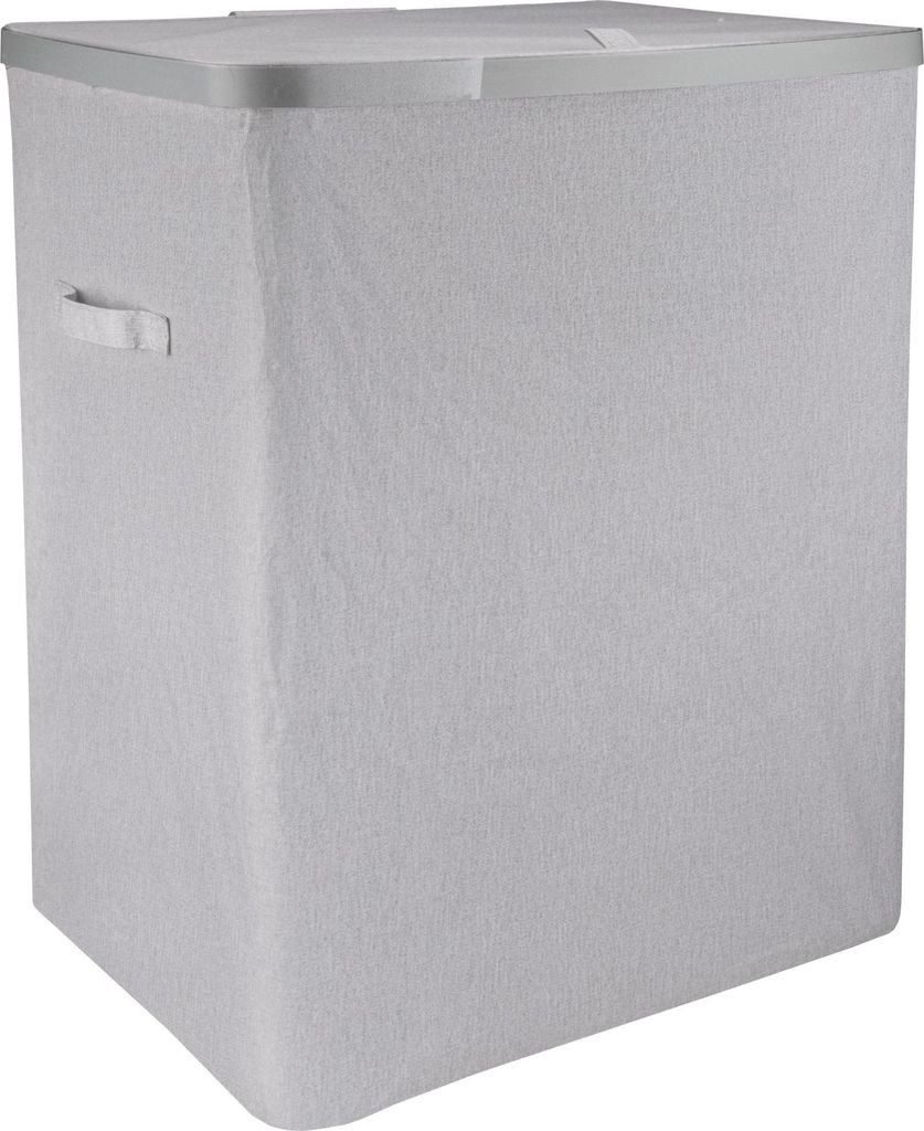Kleine Wolke Wäschesammler BOB Silbergrau
