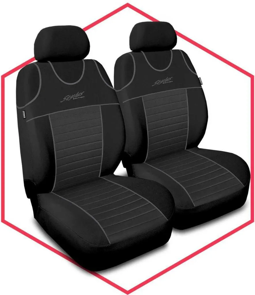 Offerta Coprisedili Auto Volvo S60 | Set 9 Pezzi Grigio Universali - 8