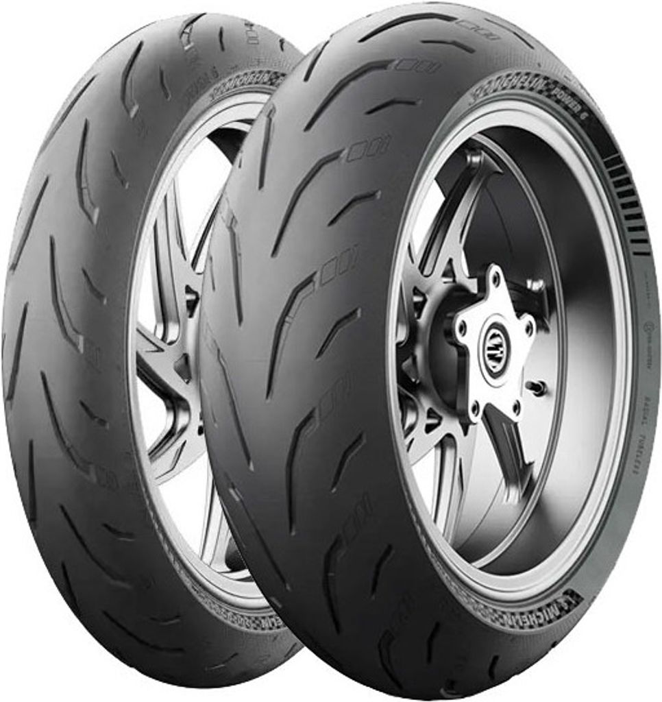 Paar Motorradreifen Michelin 120/70-17 (58W) + 160/60-17 (69W) Power 6