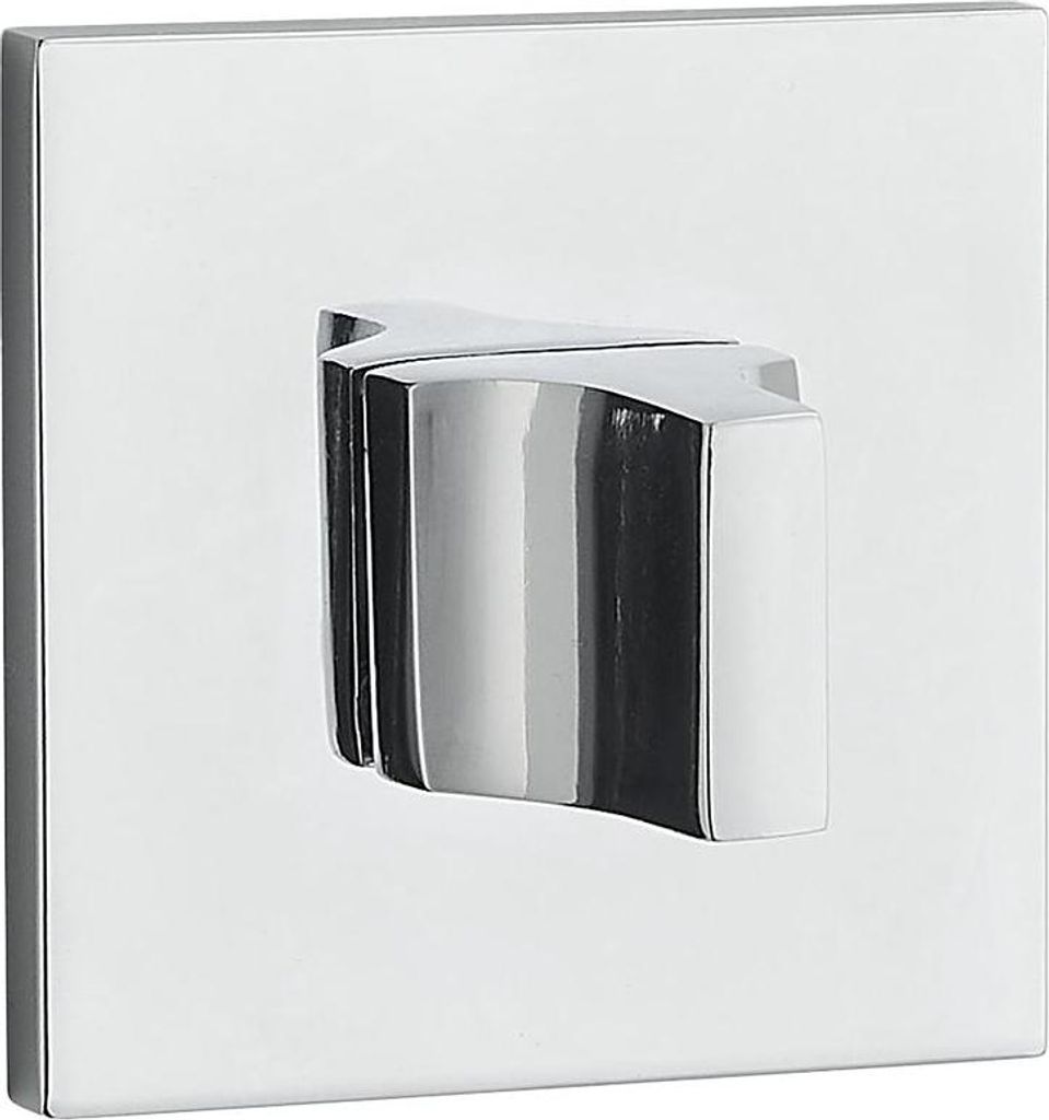 Rosette quadrate per maniglie interne WC, cromate Immagine del prodotto 