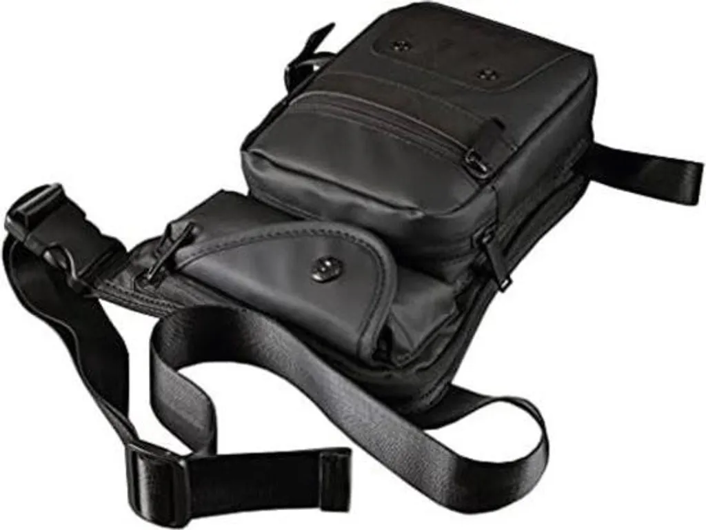 Poche de jambe moto étanche - Bagagerie de cuisse pour pilote - 2L - 4