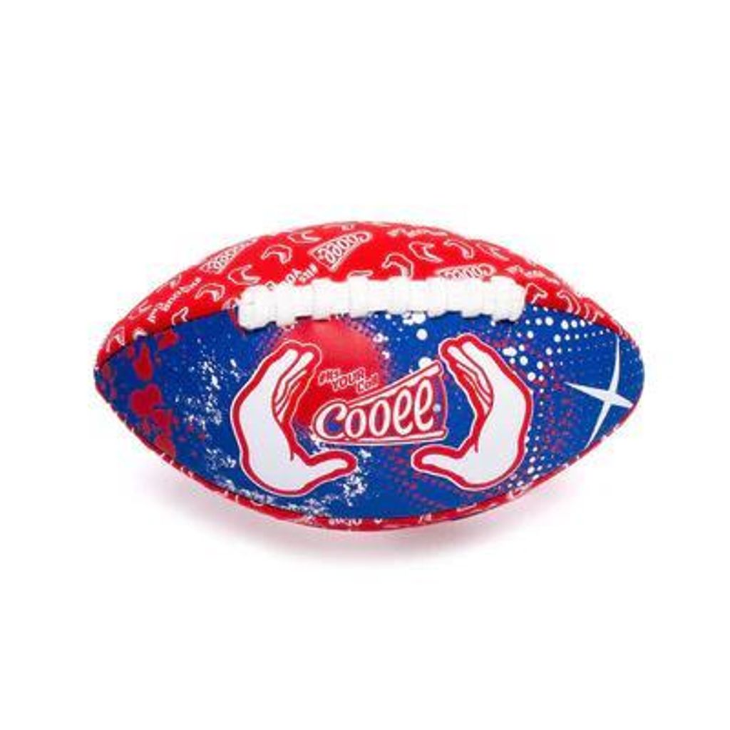 Cooee 9" Strand Rugby Ball spielzeug für Kinder,rot