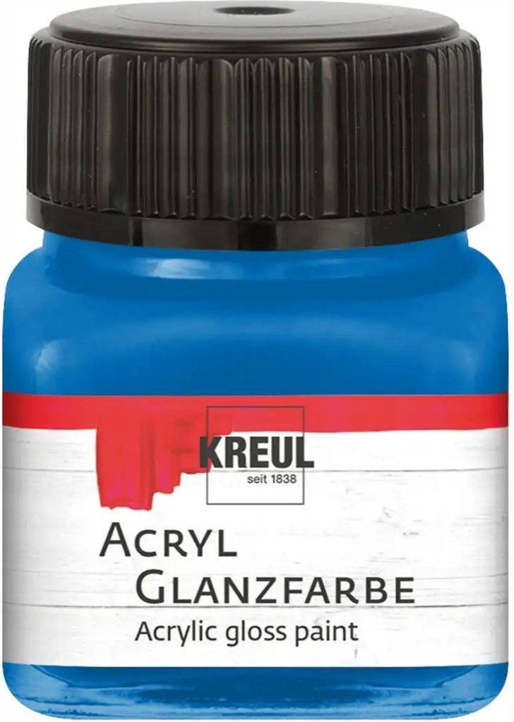Kreul 79234 Vernice acrilica Blu 20 ml 1 pz Immagine del prodotto 