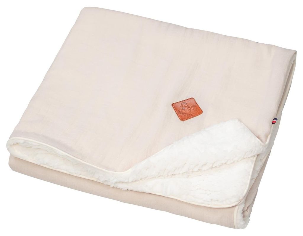 Decke Jeanne - 70 x 100 cm - Beige | by SEVIRA KIDS