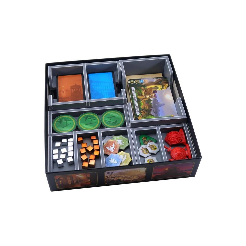 Insert für 7 Wonders Duel inkl. Pantheon & Agora Erweiterungen