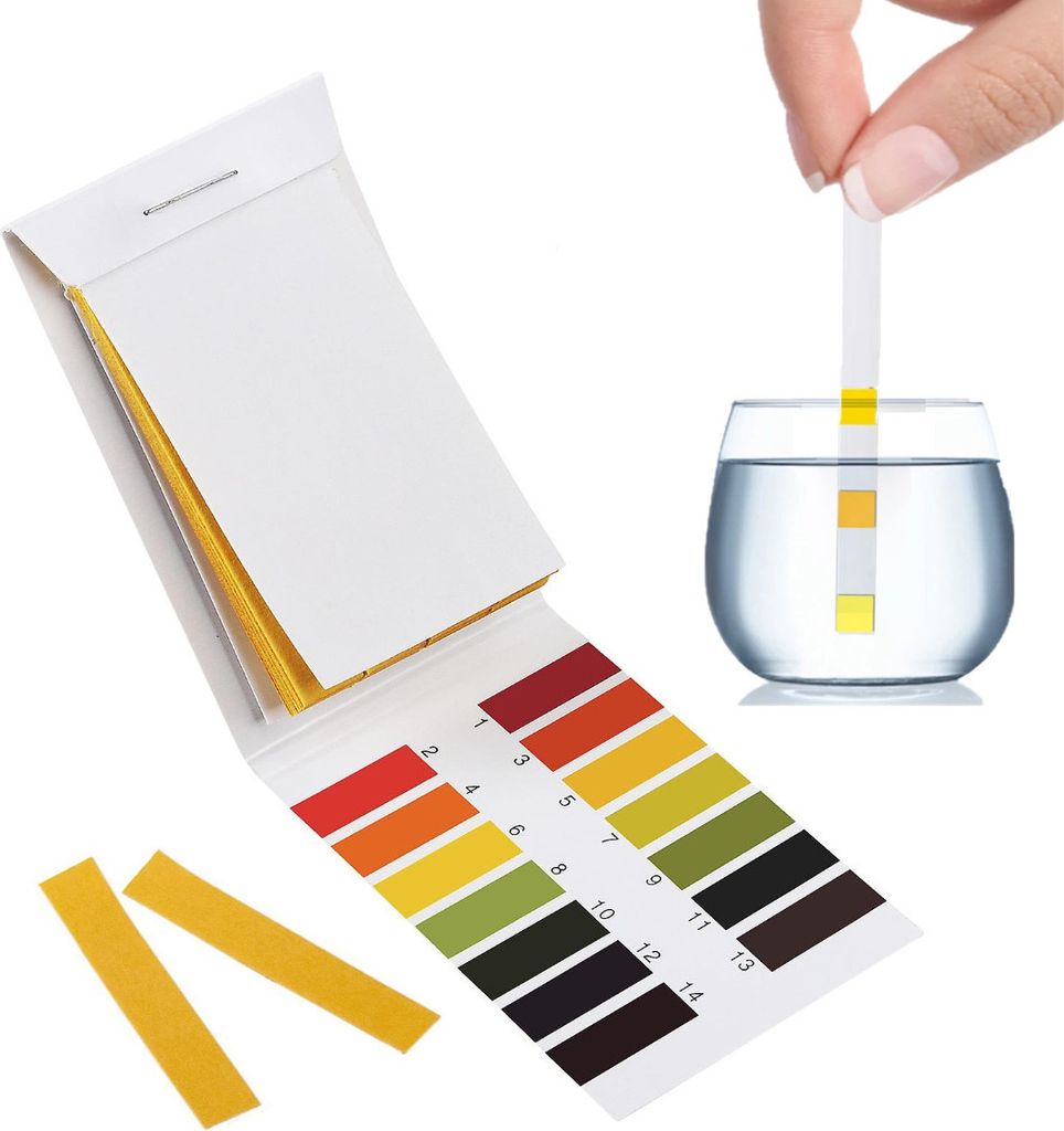 Bandelettes de papier musqué Mesure du Ph 1-14 80pcs. Image du produit 