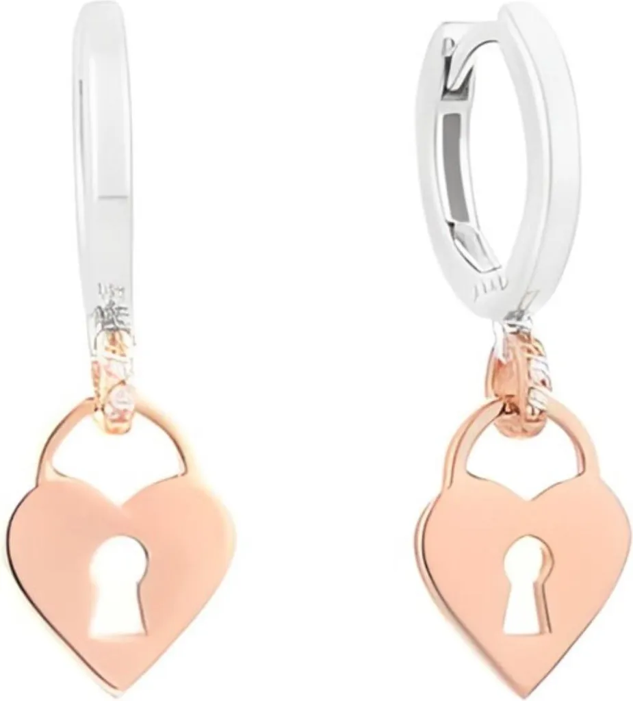 Orecchini Secrecy E8503CDAW2900: Argento 925 e Diamanti Certificati